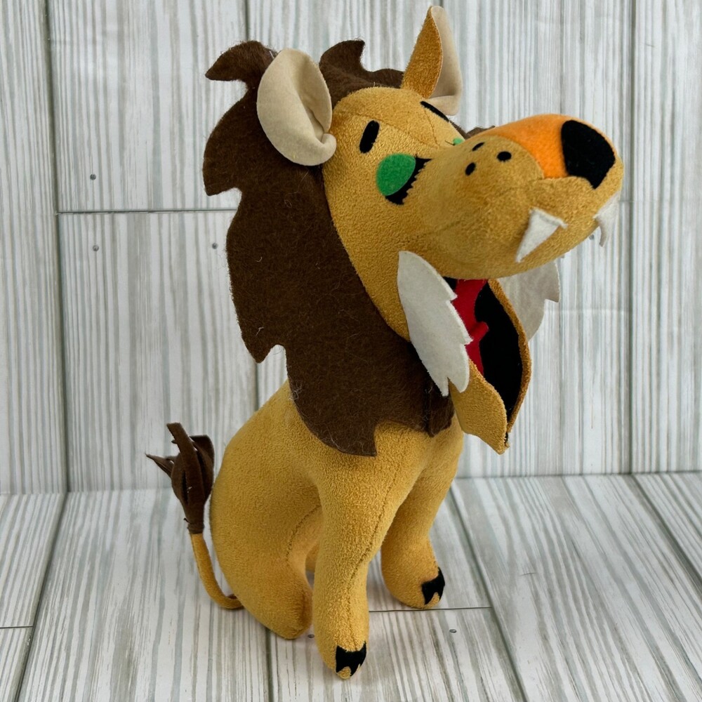 Vintage Dakin Dream Pets Ludicrous Lion Plush Stuffed Animal Toy W/Tags 7.25”